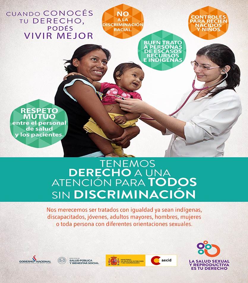 msaludpy's tweet image. Tenemos derecho a una atención para todos sin discriminación #ConocetuDerecho