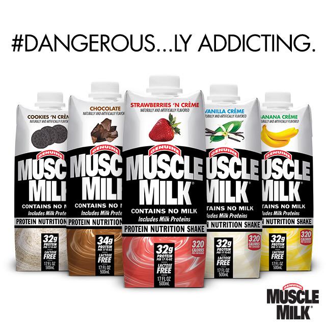 MuscleMilk's tweet photo. Busta open all five flavors.
My whole entire unit is dangerous
Gimme some more
Warning: Not for throwing http://t.co/3JIq0FMU9e
