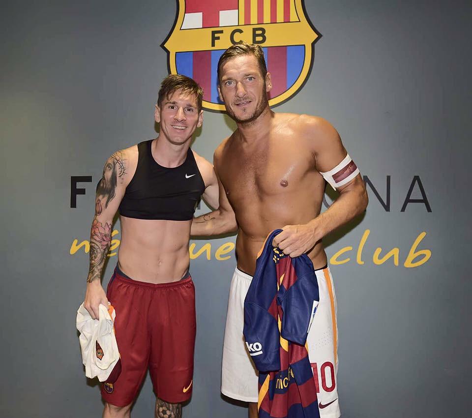 Image result for messi vs totti