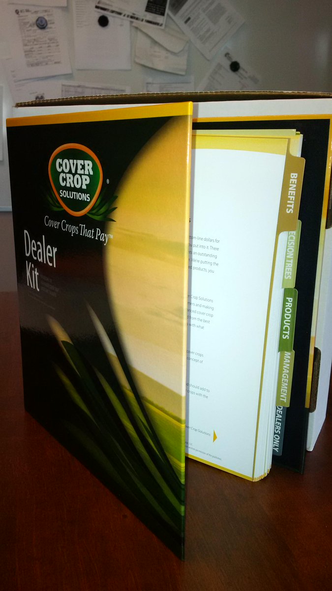 speareseeds's tweet photo. Got a great #dealerkit in the mail today from @CoverCropTweets full of great information #covercrops #soilhealth http://t.co/a7BQT09LWw