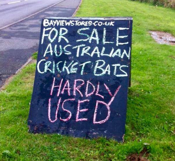 Couldn't resist :) :) :) :) :) #Ashes