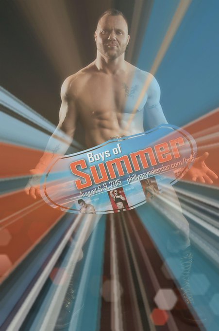 Only two more days till Boys of Summer Join me, 
@billysantoroxxx @huntervancexxx @brendonscottxxx http://t