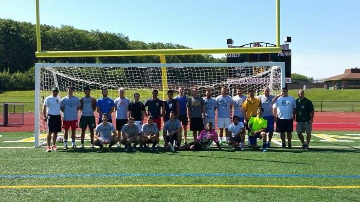 Photo from the 2015 Knolls soccer alumni game 8/2/15
