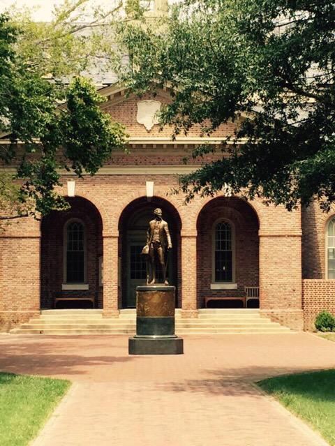 WM_Admission's tweet photo. Our friend James Monroe is lookin' awfully good today! http://t.co/gtECJxjdYl