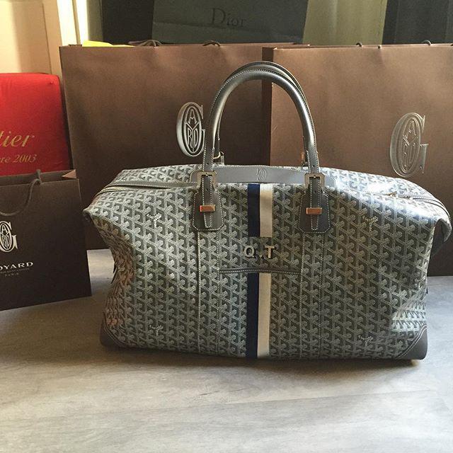 ✈ Dorian on X: Instagram : by mr_q_t - #Goyard #boeing #55 #grey