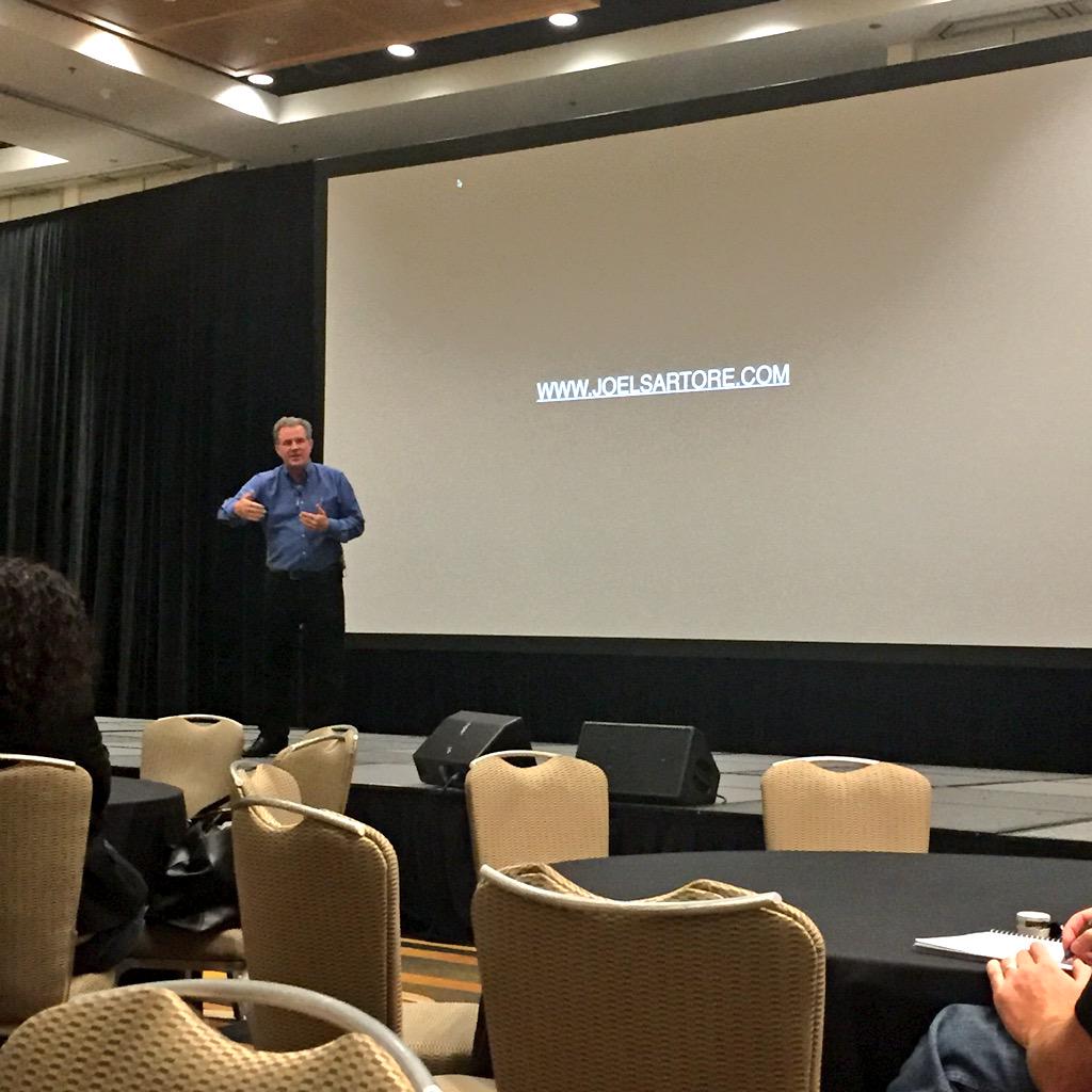 michaelmw's tweet photo. What a great way to end an awesome conference, w/ @joelsartore #famtp http://t.co/JcDM0flL2l