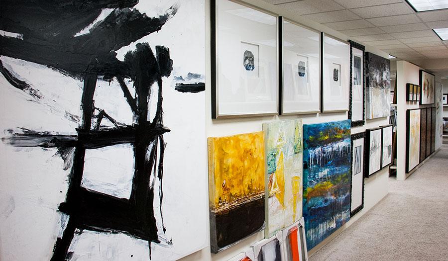 Framecrafters's tweet image. We have #new #artwork in the #showroom! Beat that #summerheat and cool down with some of our latest #abstracts.