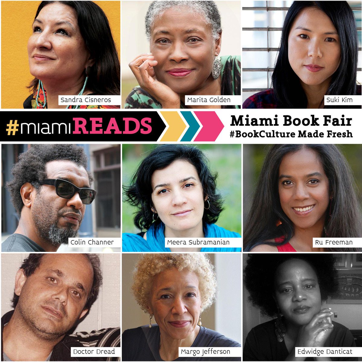 The Center @ MDC (@thecenteratmdc) on Twitter photo We are so excited for all the authors that will be joining us at this year's <a href="/MiamiBookFair/">Miami Book Fair</a>! We are so excited for all the authors that will be joining us at this year's <a href="/MiamiBookFair/">Miami Book Fair</a>!