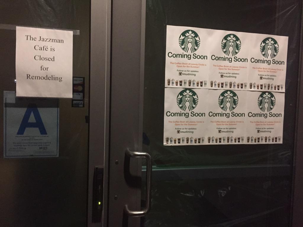 LMUproblemz's tweet image. "I know, let's spend $ turning Jazzmans into Starbucks &amp;amp; charge students for parking!"
"Great idea Bob!" #LMUproblemz