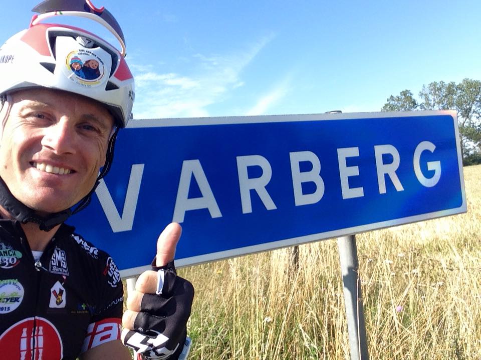 RAEU_2015's tweet photo. @fredmorini si avvicina a Stoccolma e conclude a Varberg l'ottava tappa della @RAEU_2015 di circa 200km #gofred http://t.co/ZmfiwIQvGn