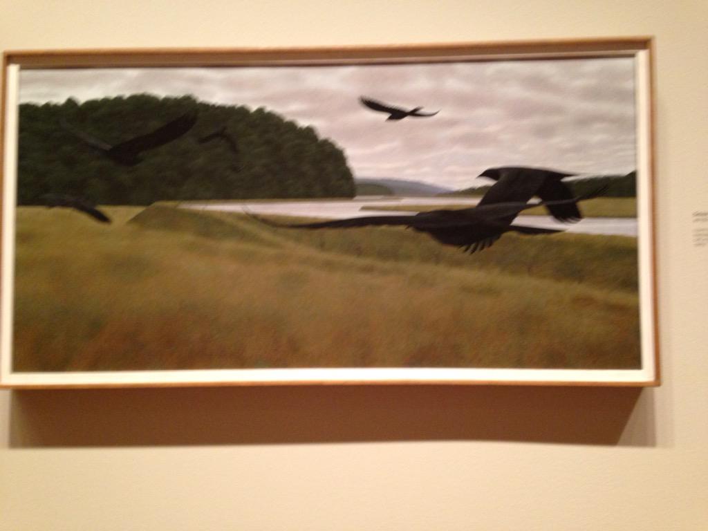 2ndferment's tweet image. My fave! #SevenCrows #AlexColville @gallerydotca
