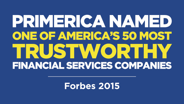 Primerica's tweet photo. Forbes has named #Primerica one of America’s 50 Most Trustworthy Financial Companies! http://t.co/a0oviPmsti http://t.co/EWI8IltRML