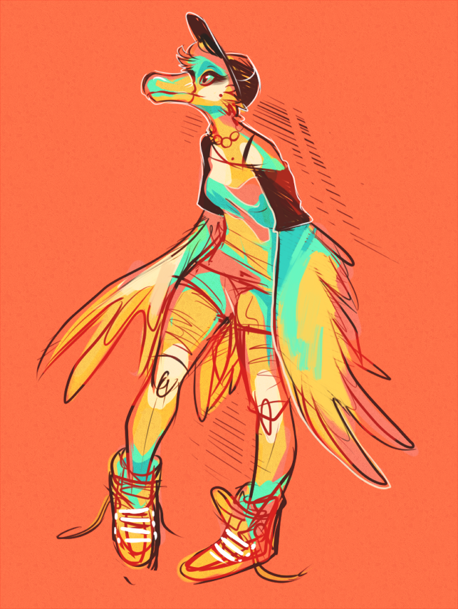 Hootaloo's tweet photo. i havent drawn this character in ever. http://t.co/wxNc25RGvw
