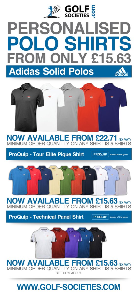 society_golf's tweet photo. Calling All Golf Societies - Logo'd Polo Shirt Offer Click Here :
http://t.co/7m2HjeoApM http://t.co/du4onhhBiT