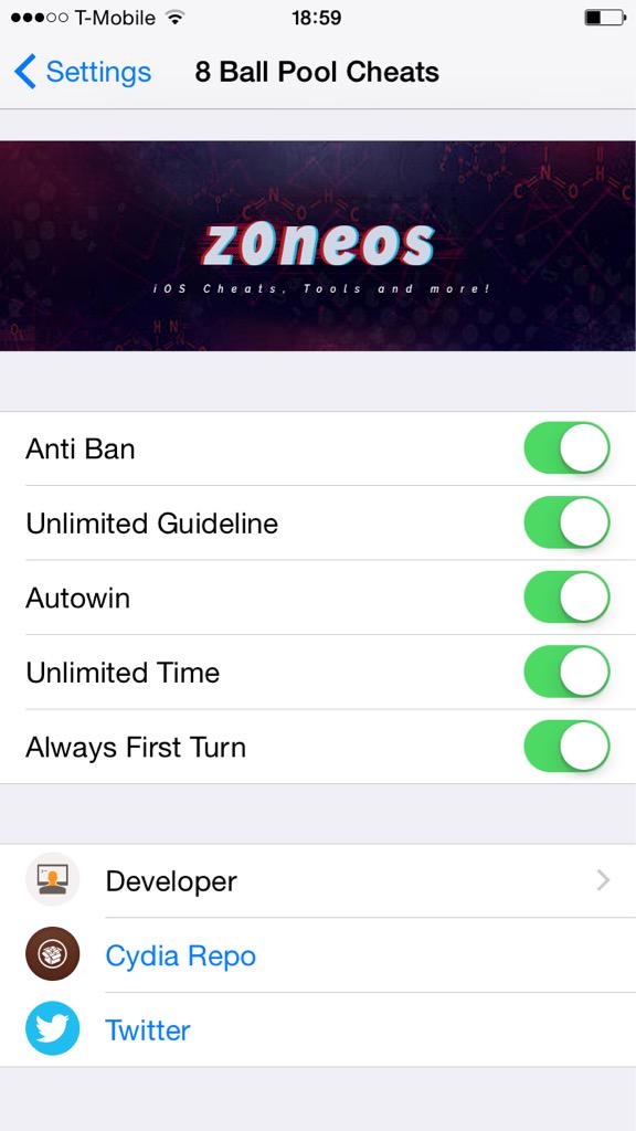 8 ball pool cydia hack repo / X