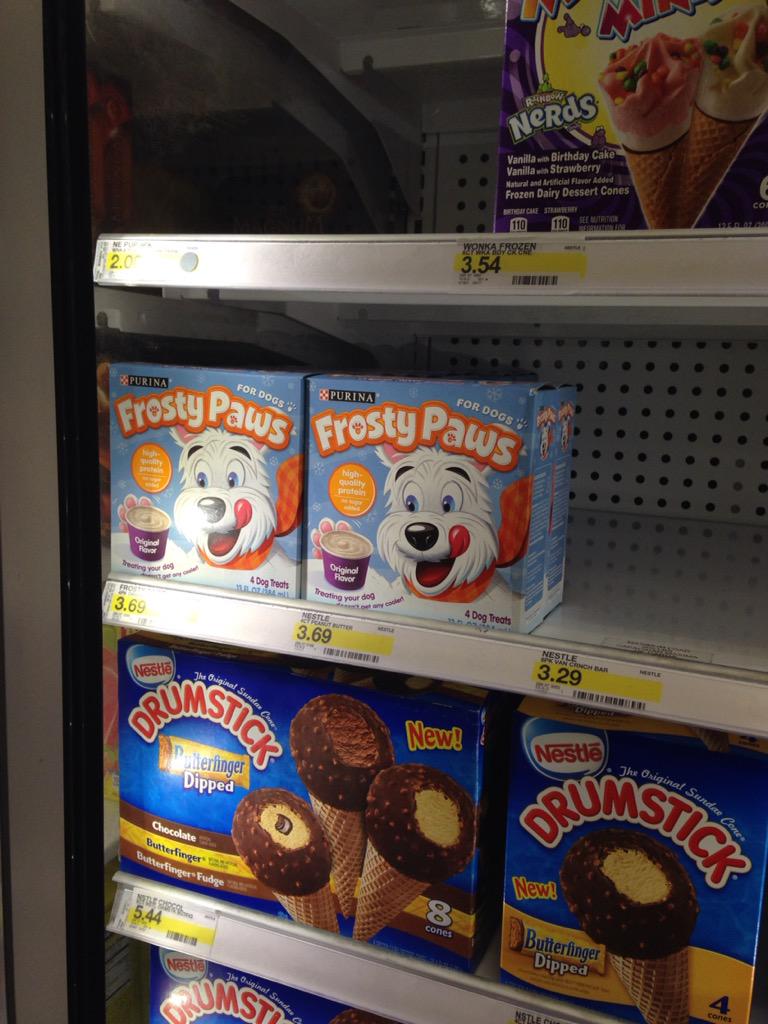 frosty paws target