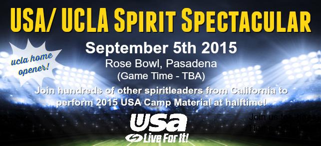 Register for the UCLA Spirit Spectacular today! #USArally usa.varsity.com/Special-Events…