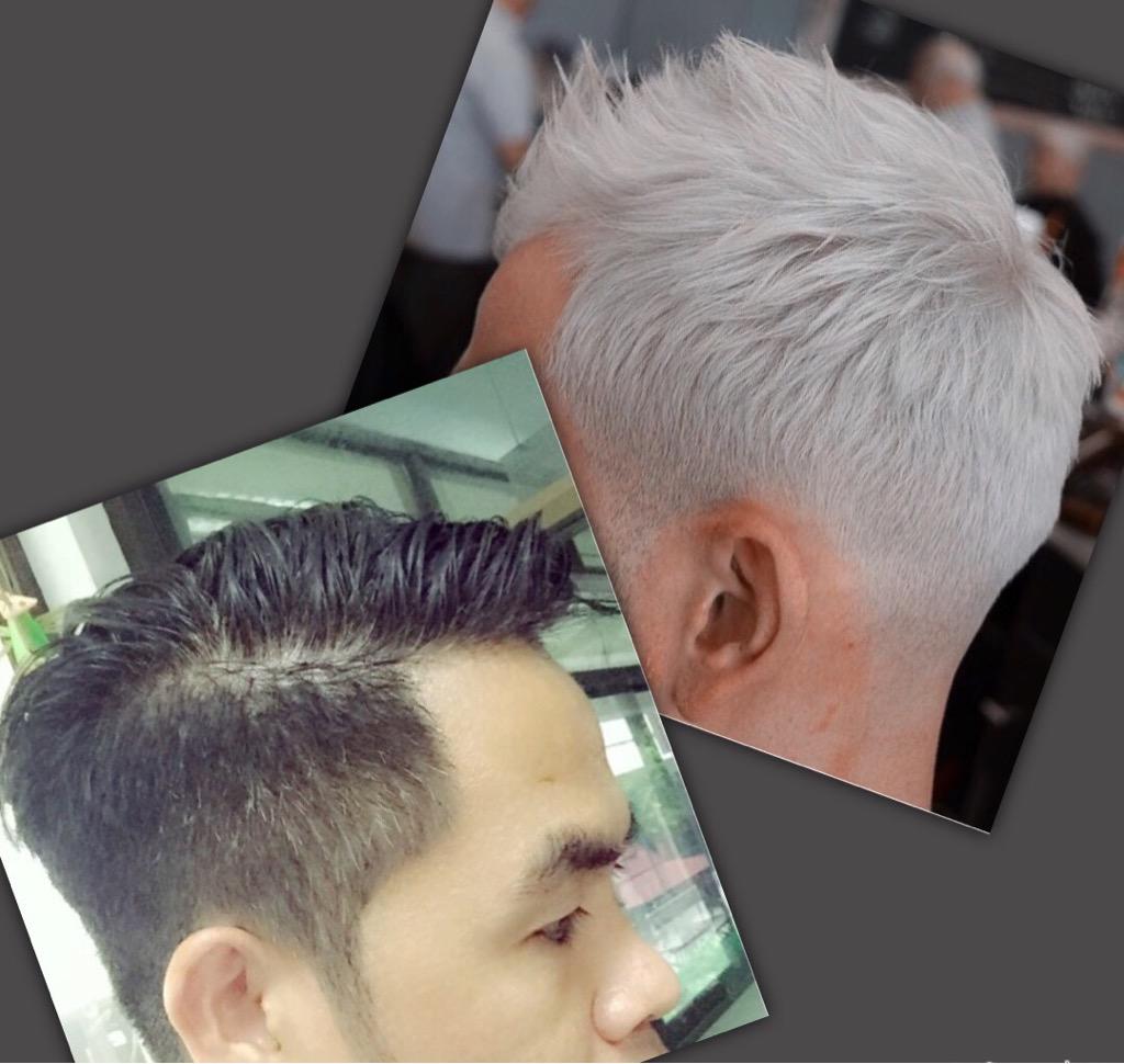 jesso146's tweet photo. Gotta try this gray hair. http://t.co/UwOANiO6a0