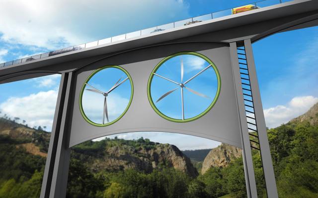 greenpeaceusa's tweet image. Speaking of being suspended beneath a bridge... could it work for wind turbines? bit.ly/1hjs7Y1 #PDXvsShell
