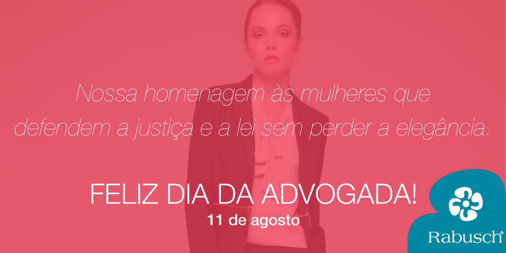 Rabusch's tweet photo. Parabéns advogadas, pelo seu dia! <3 #rabusch #diadaadvogada #11deagosto http://t.co/GFhXCwdf45