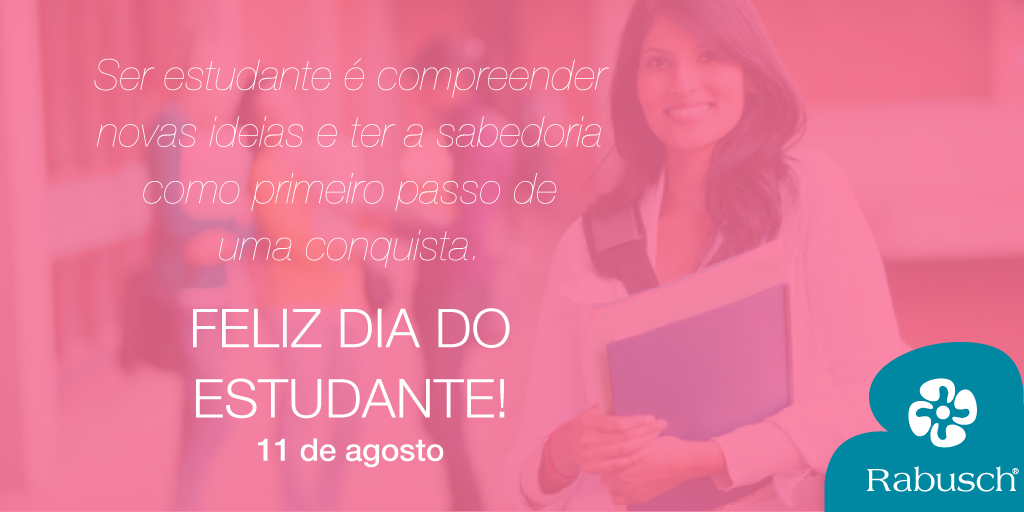 Rabusch's tweet photo. Parabéns às guerreiras de todos os dias! #diadoestudante #11deagosto #rabusch http://t.co/qk0ngA8uJi