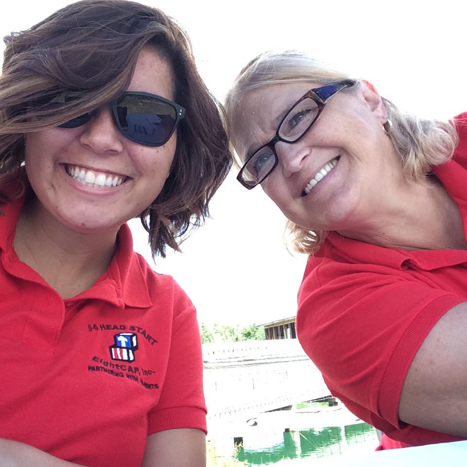 Amy and Brittany are at the Sign-in at the Anderson&amp;Girls Head Start event in Montcalm County! Stop over from 1-6pm!