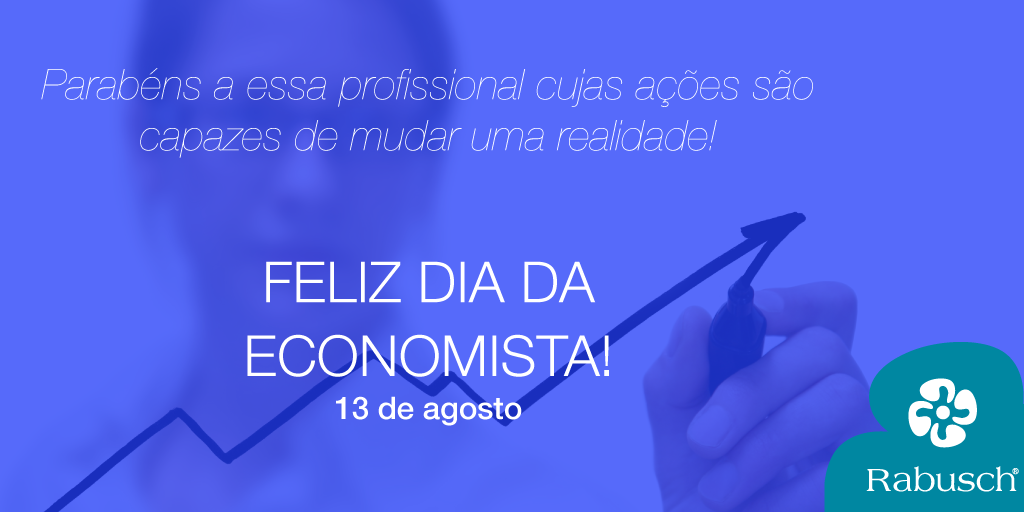 Rabusch's tweet photo. A Rabusch deseja tudo de melhor a todas as economistas! Vocês merecem! #rabusch #diadaeconomista #13deagosto http://t.co/HAO6CYYxJj
