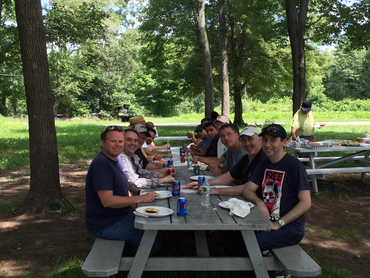 TonyArous's tweet image. Product security enjoying the day on the farm. #EOS2GETHER #EMCGivesBack