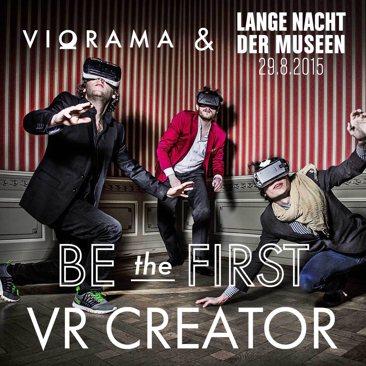 Viorama_App's tweet photo. Get a VIP pass @MuseumsnachtB Europe’s first VR creator @Viorama_App create 360° mobile videos http://t.co/rFOxYSTC7n http://t.co/S28g6GCMUu