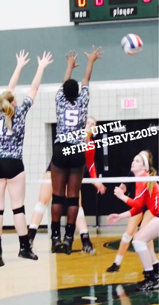 LDVolleyball's tweet photo. 5 days until first serve...
#ldvbstrong #experiencetheforce_2015 #txhsvolleyball @SportsDayHS @txhsvolleyball http://t.co/O6p0uD4mLI