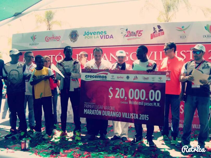 MaratonVillista's tweet photo. Kenya al frente del Maratón Durango Villista http://t.co/UUdNNcepVI