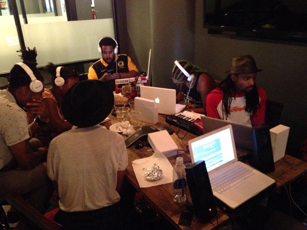 Beats, Rhymes, &amp; Life. Our MCs making The Next Music for Freshness!! Big up <a href="/MusEDLab/">NYU MusEDLab</a> <a href="/soundtrap/">Soundtrap for Education 🎶</a> for participating!