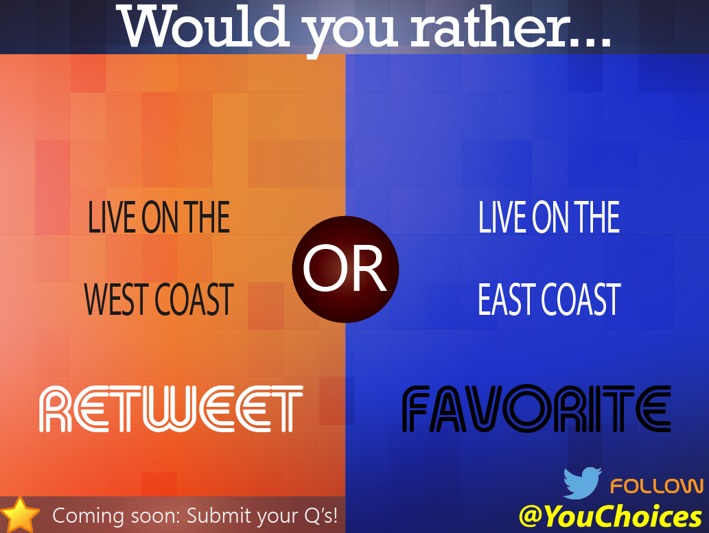 West or East?
