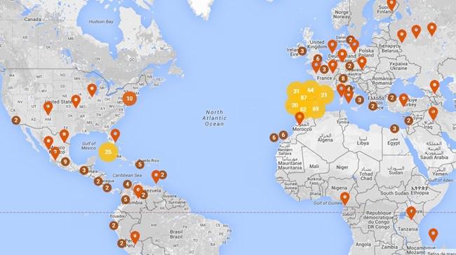 World Literary Atlas, o cómo viajar a través de los #libros ... papelenblanco.com/p/15858 - - #viajar