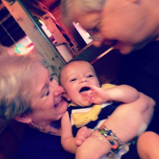 bluegrassred's tweet image. Center of attention while big brothers are at Mrs Jane's house. #baby #littlebrother #thirdchild