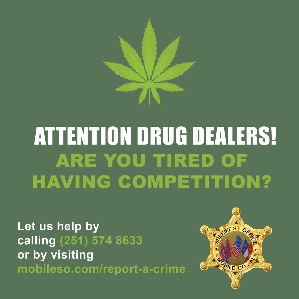 team_sheriff's tweet photo. Drug dealing is a tough business -  need help getting competition off the street - call us we can help! http://t.co/s33b4vBAy9