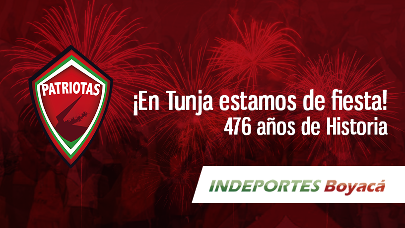 Patriotas_Boy's tweet photo. #Tunja hoy está de cumpleaños y le vamos a dar como regalo un triunfo. #OrgulloBoyacense #SomosPatriotas #PatVsMil http://t.co/QTfgBpjtCc