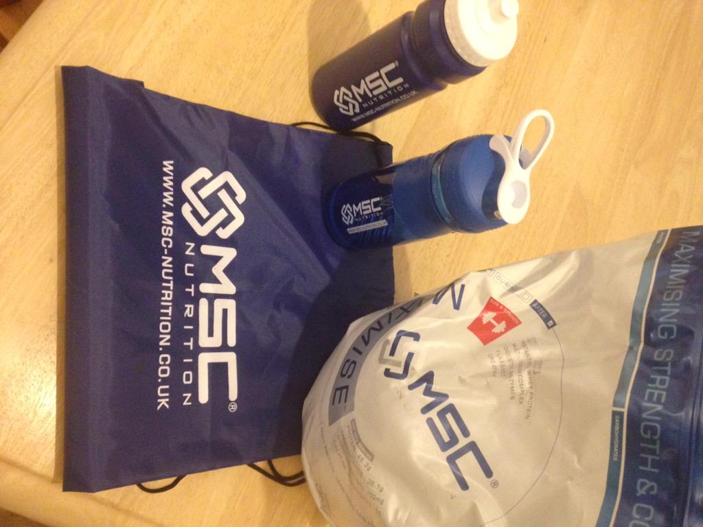 pswats15's tweet photo. Many thanks to @MSCNutritionCo for the swift delivery of this beaut to support preseason gains http://t.co/aAXfixLhcV