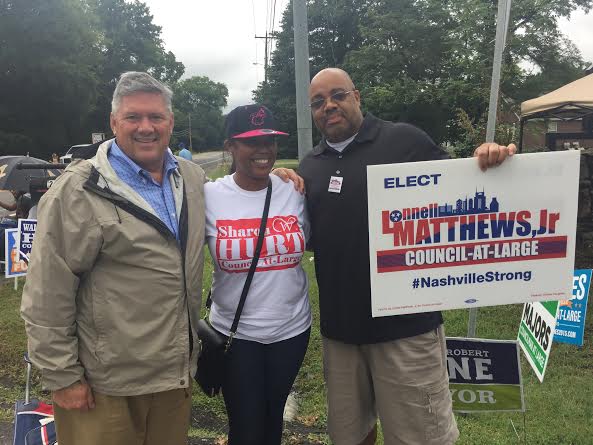 freemanformayor's tweet photo. Bill is making the rounds to all the polls to thank supporters for their hard work today! Everyone get out and vote! http://t.co/qslEPEC94f