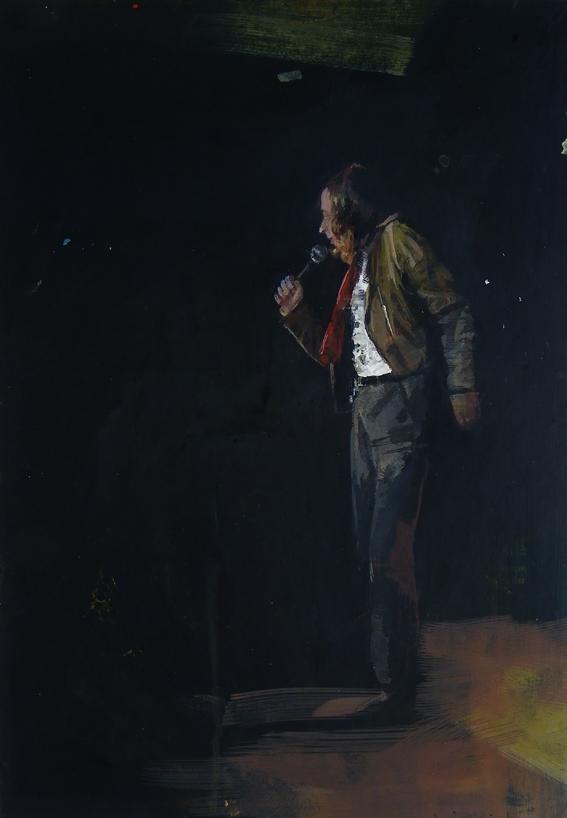 Finished that paintings now <a href="/paulfoot/">Paul Foot</a> <a href="/BACKendal/">Brewery Arts</a> <a href="/FreeRangeComedy/">Freerange Comedy</a>