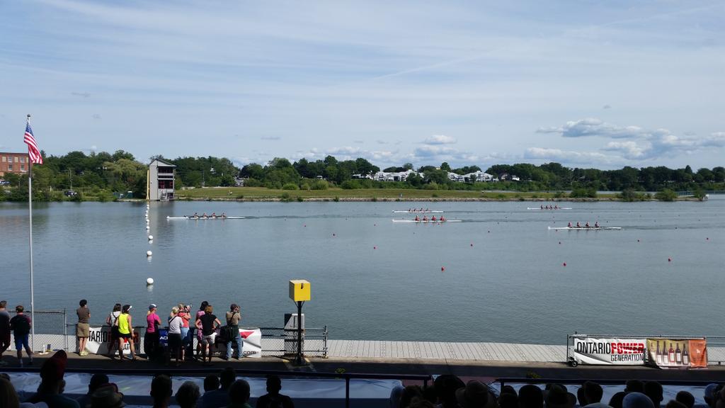 VictoriaCityRC's tweet photo. Looks like VCRC & @NanaimoRowing U17 girls will face each other again tomorrow in the 4x Final! #BeMoreBC #VanIsland http://t.co/vEBgWevWes