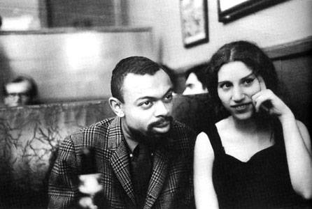HBD Diane DiPrima, seen here w/LeRoi Jones (Amiri Baraka), last of the beats, 81 today:  