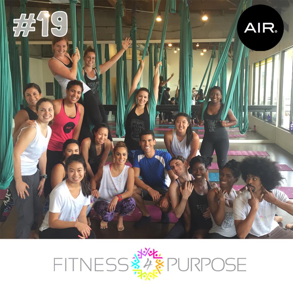 fitness4purpose's tweet photo. This morning, our team was on the AIR live w/ @MarioFOXLA at @AIRFITNOW. Help support our cause @buildOn #Nepal http://t.co/pHAC7pX5Bg