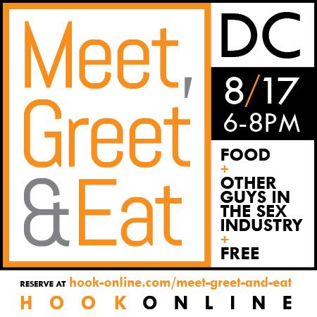 Aug 17 in DC: #meetgreetandeat with local #escorts #bodyworkers #friends in #dupontcircle hook-online.com/meet-greet-and…