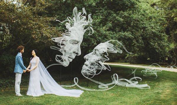 By <a href="/benjaminshine/">Benjamin Shine</a> for his wedding: "entwined" celebrates the couple journey... Click to read: instagram.com/p/6DmSLEJ5Eq/