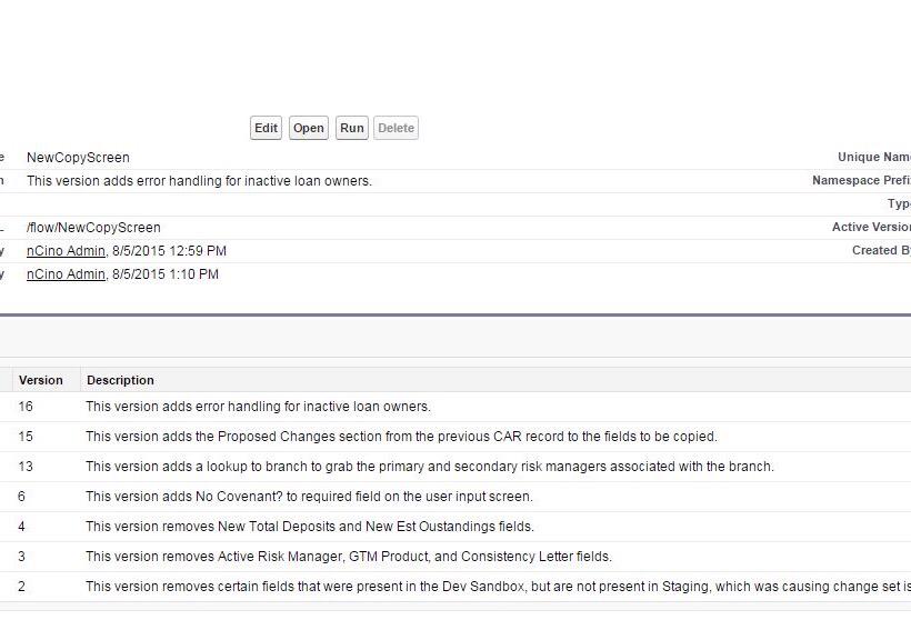 NicknCino's tweet image. Progression #salesforce #visualflow #versioning #workinprogress #cloning