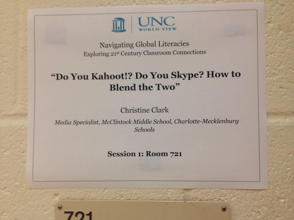 Thank you for attending my @UNCWorldView presentation #GlobalLiteracies