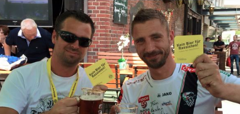 fischundfleisch's tweet photo. #wacbvb Kein Bier für Rassisten! So ist es @Chico19910 Schlaft alle gut! Bis morgen! http://t.co/B5nwIxmfSg