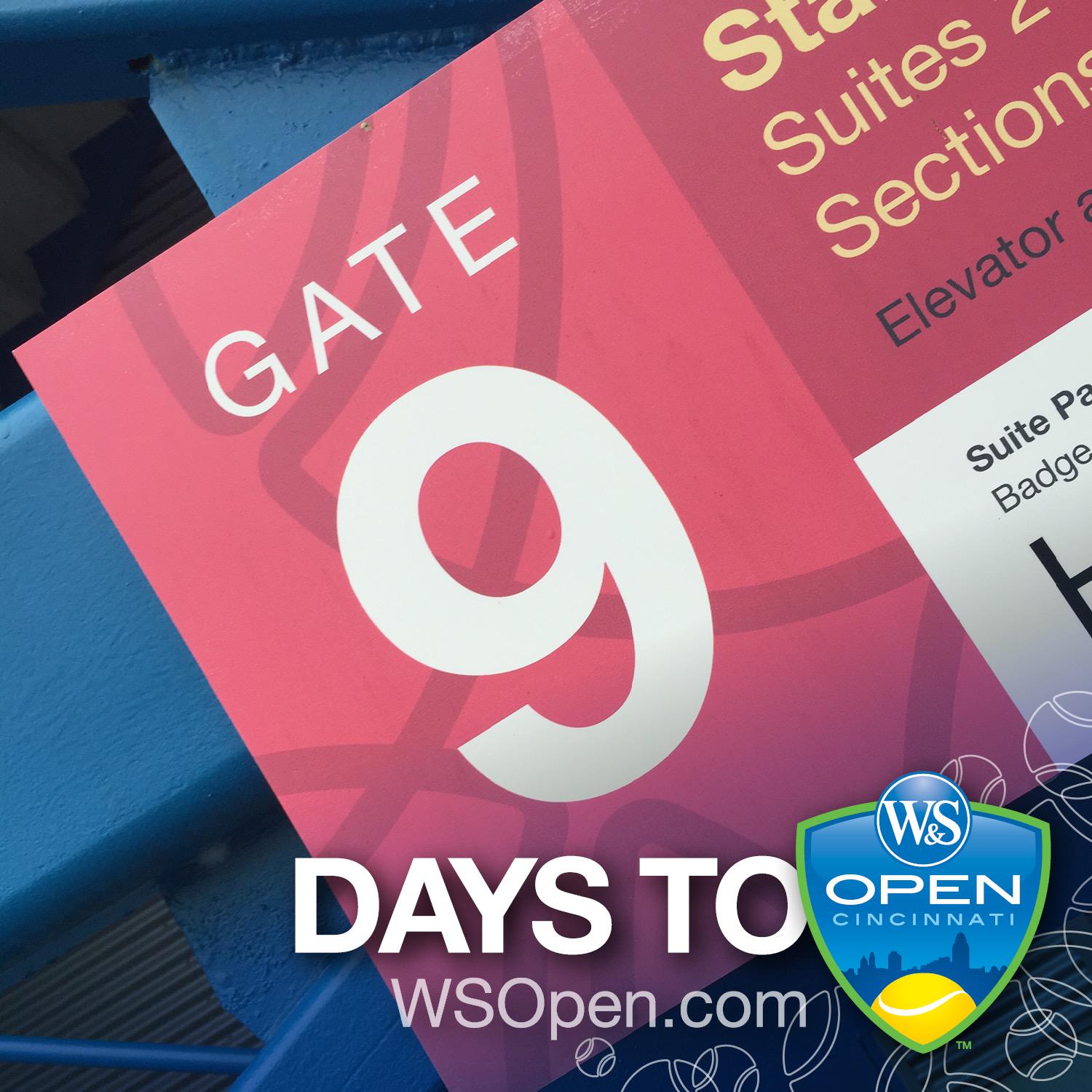 Western Southern Open On Twitter Just 9 More Sleeps To Go