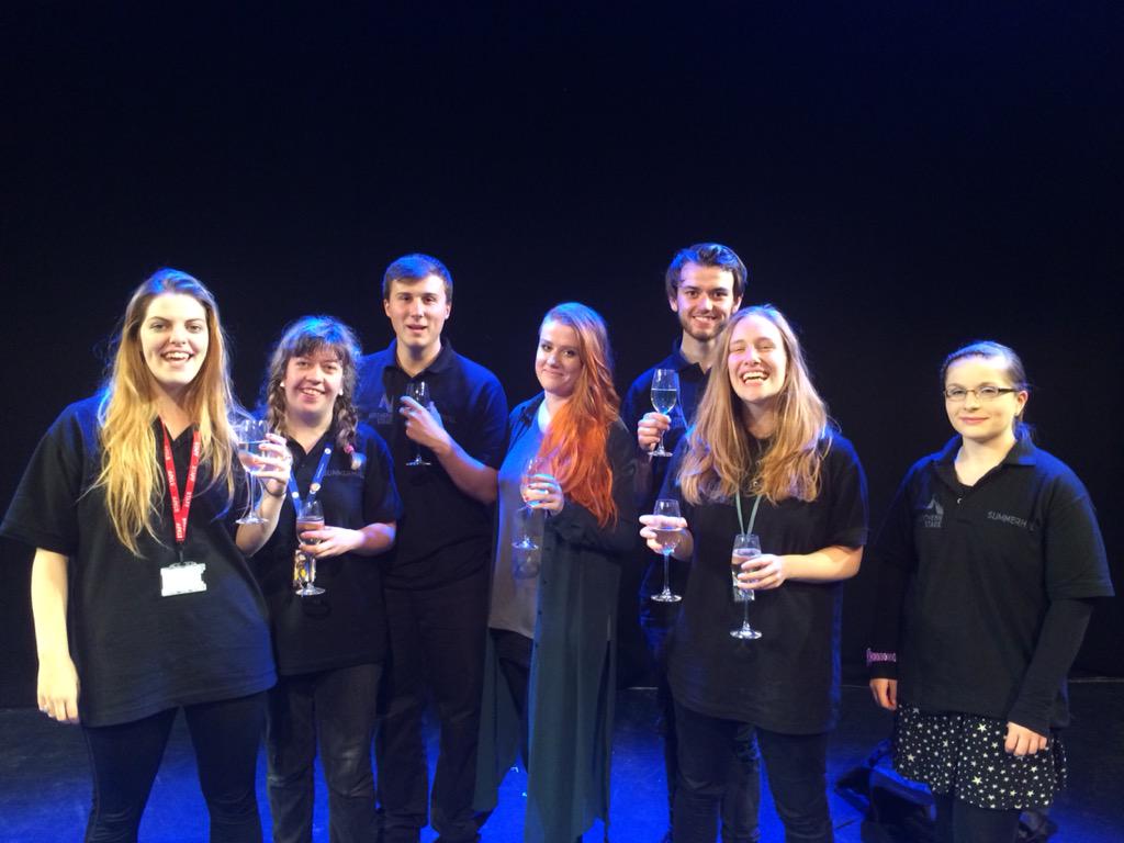 cssetsltd's tweet image. 4shows, a party, a tech then fizz with tech team 1 and team A - fab launch!